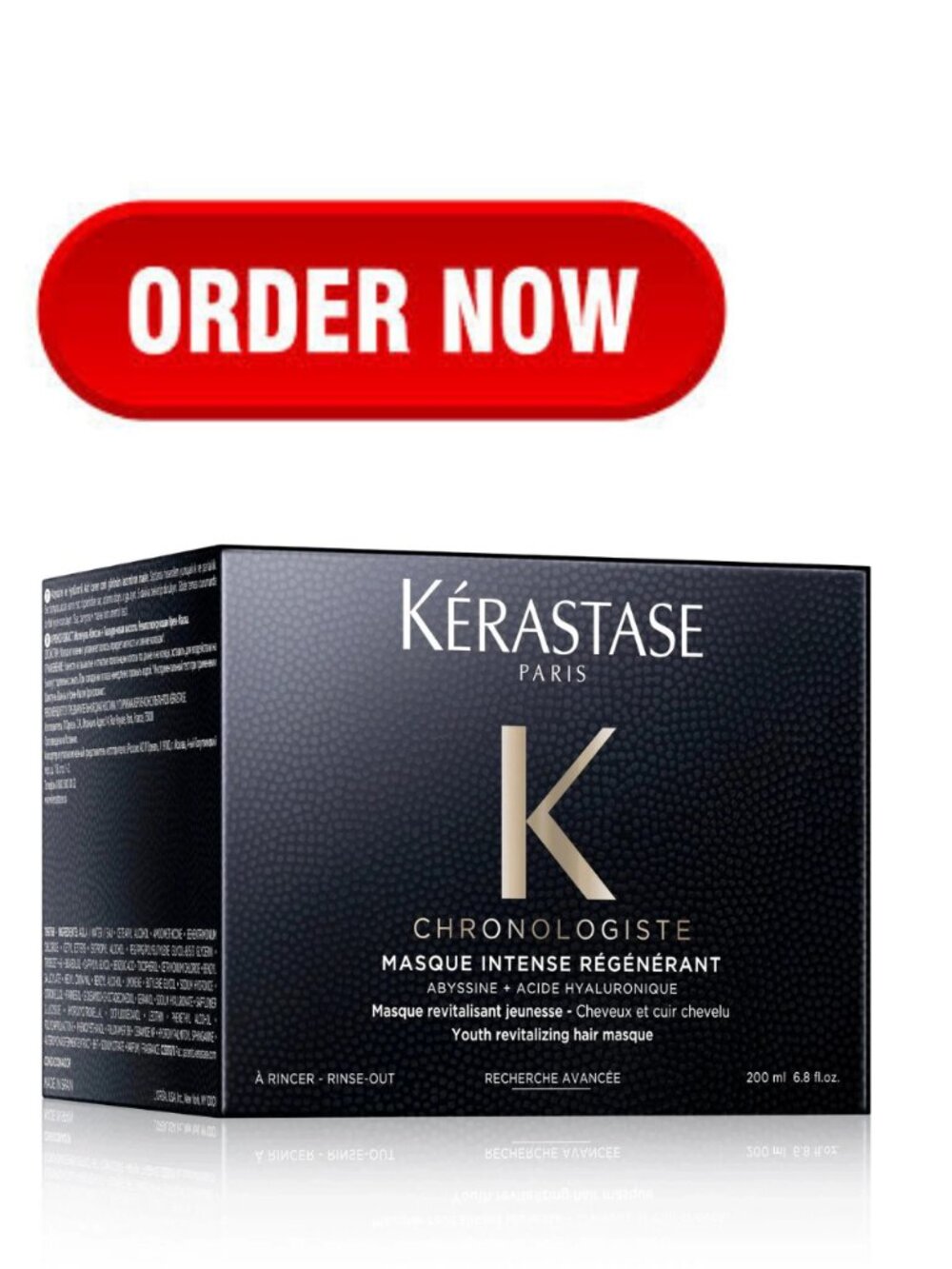 Kérastase Chronologiste Masque Intense Régénérant Hair Mask 200ml 6.8oz New seal - Picture 1 of 2